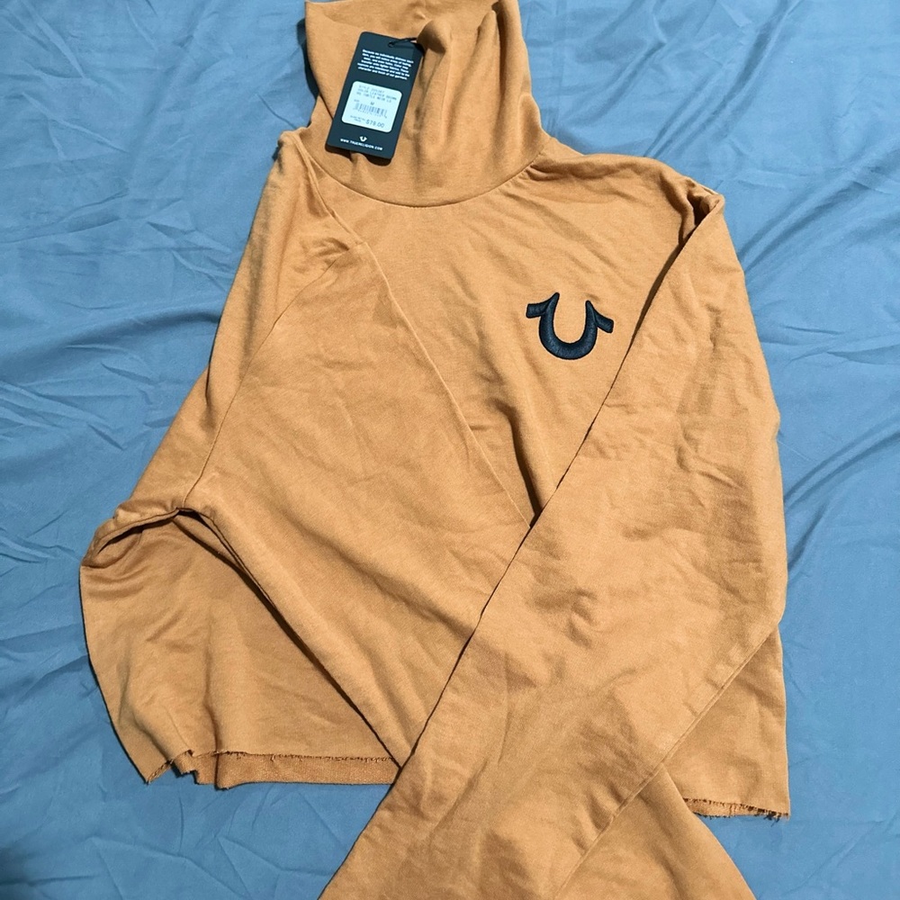 True Religion Cropped Turtle Neck